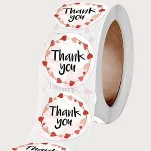 🌼$5 500 thank you stickers